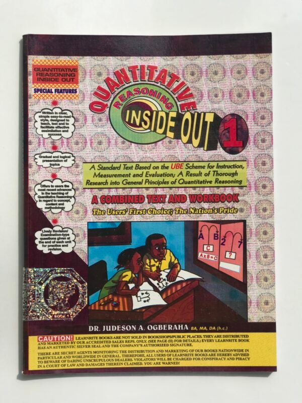 INSIDE OUT QUANTITATIVE REASONING 1
