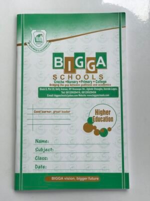 HIGHER EDUCATION NOTEBOOK